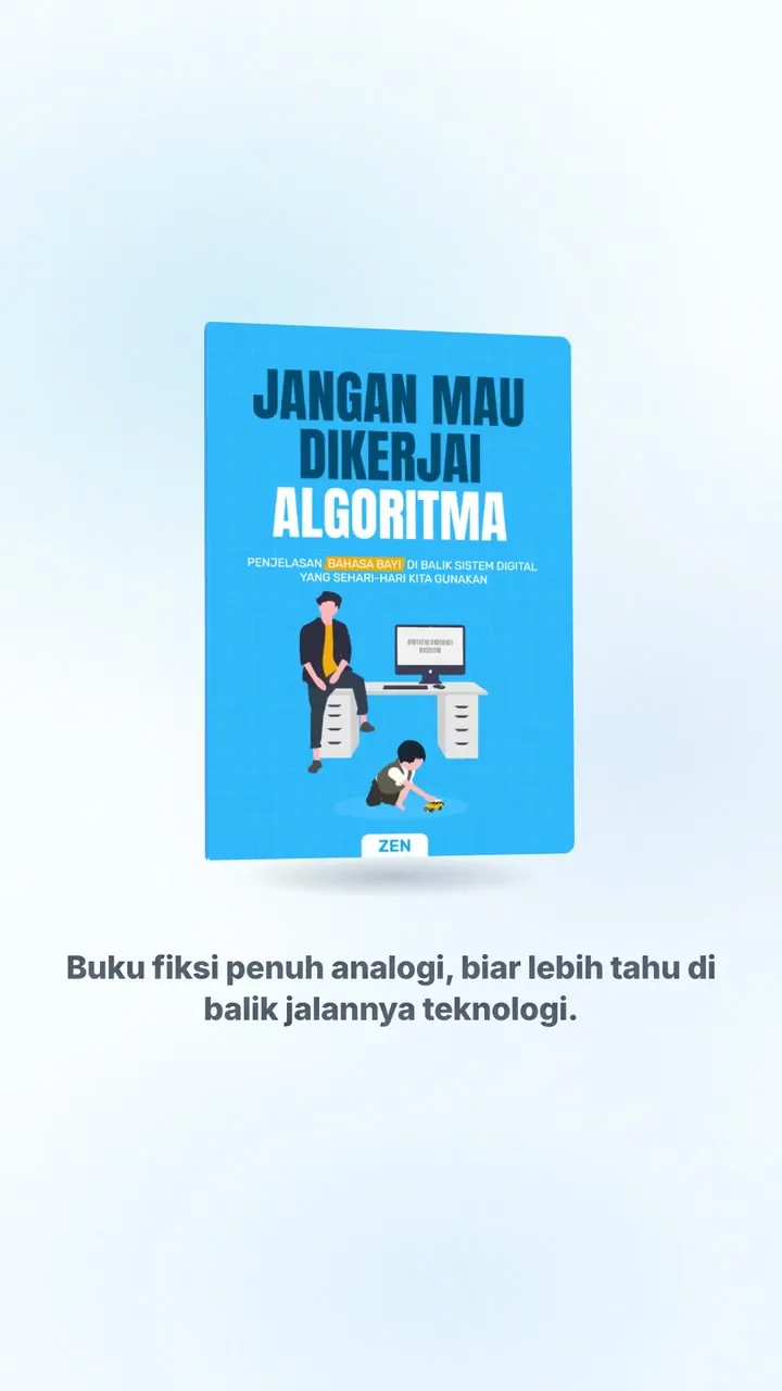 Peluncuran buku yang laku seperti aplikasi – Jangan Mau Dikerjai Algoritma